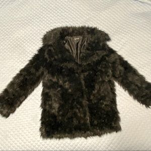 Top Shop Faux Fur Coat